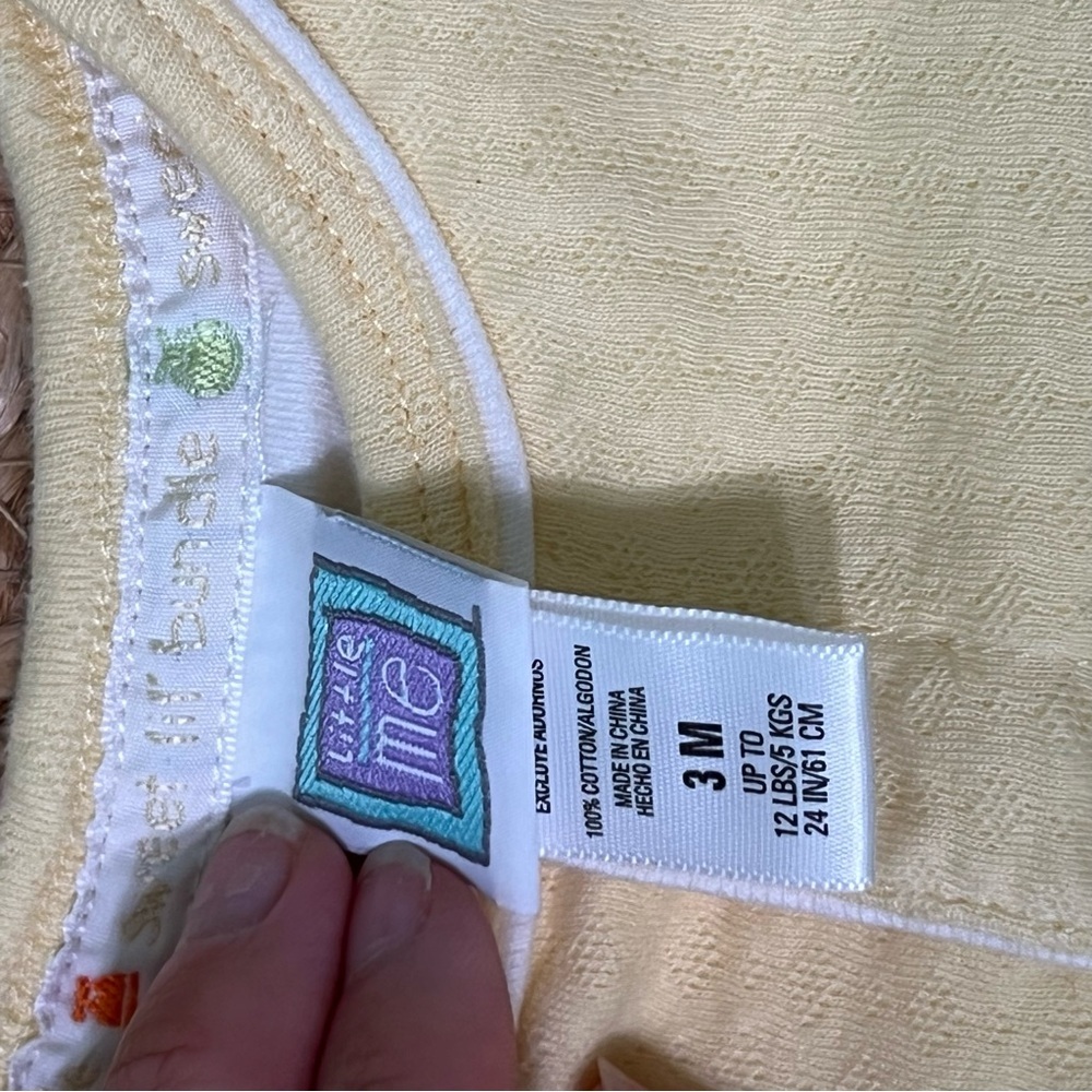 Vintage baby boy clothing bundle blue & yellow made in the USA 100% cotton - Picture 3 of 12